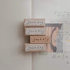 bighands Rubber Stamp Collection - Someday (words)
