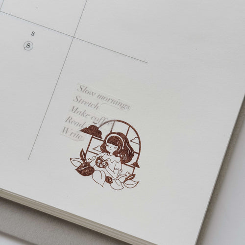 som x sho.happiness Rubber Stamp: Brewed Serendipity