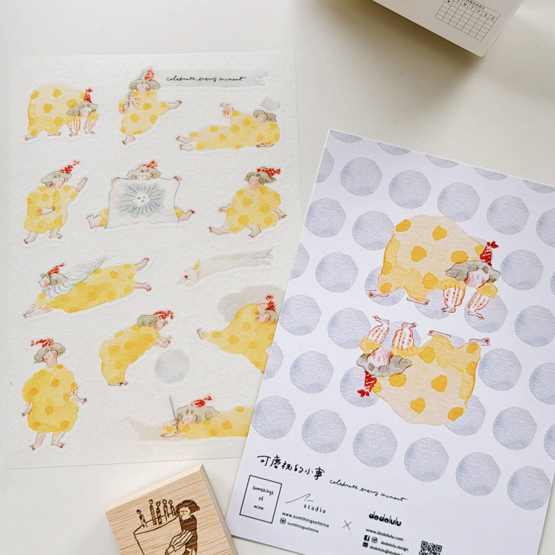 som x dodolulu Sticker Sheet: Celebrate Every Moment