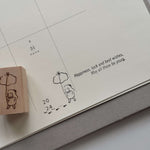som x msbulat Rubber Stamp: Moments I Imagine