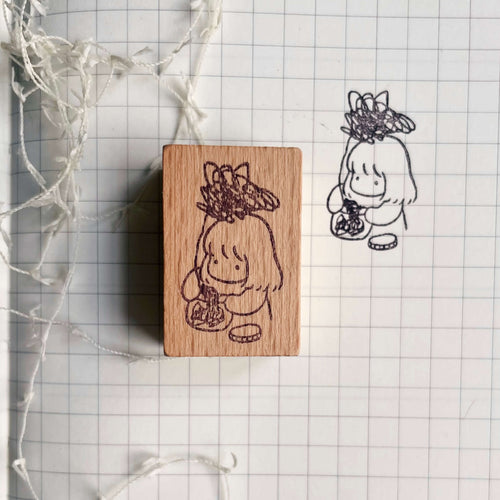 msbulat Rubber Stamp - Beautiful mess