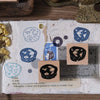Birds// Day & Night Rubber Stamp Set