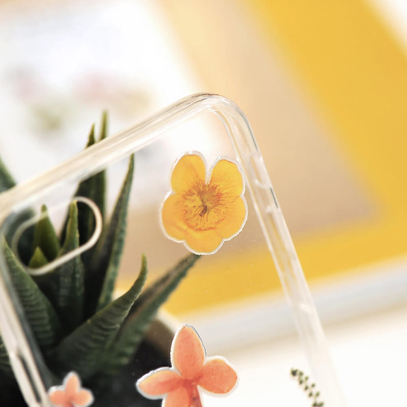 MU Crystal Print-On Sticker - 005 Yellow flowers in Summer