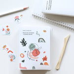 MU Crystal Print-On Sticker - 005 Yellow flowers in Summer