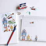MU Crystal Print-On Sticker - 008 Nordic Garden