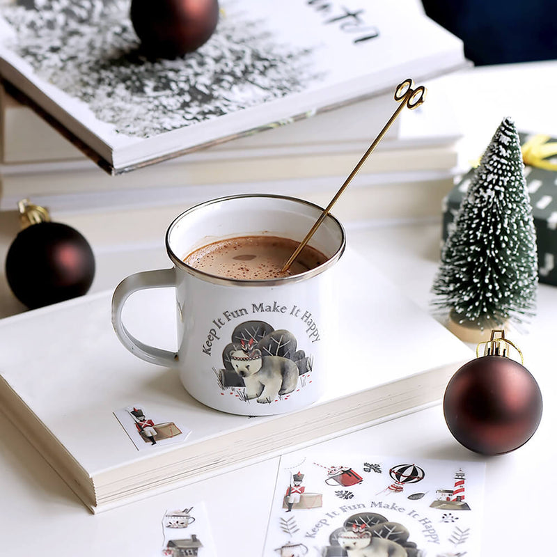MU Crystal Print-On Sticker - 009 Nordic Life