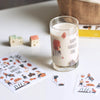 MU Crystal Print-On Sticker - 005 Yellow flowers in Summer