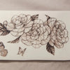 modaizhi Washi Tape - Camellia (Black & Brown)