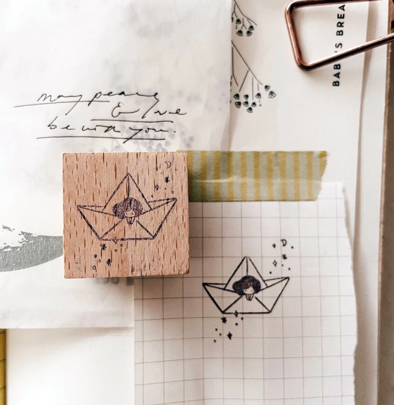 msbulat Rubber Stamp - Daydrifting