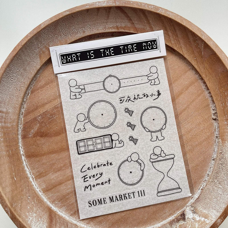 SOMe Market 3.0: Documenting Time Washi Sticker Sheet