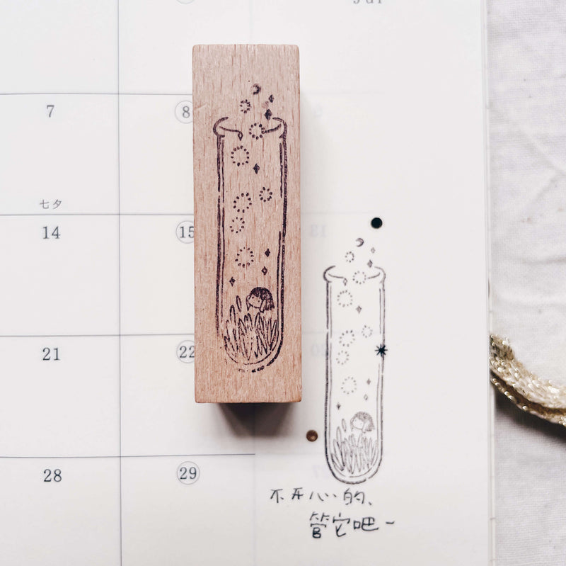 msbulat Rubber Stamp - Follow your glow