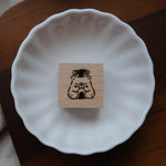 Foodie Bear Rubber Stamps