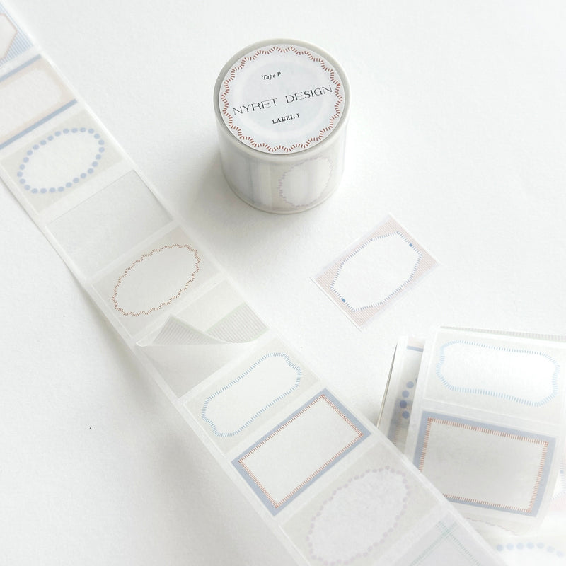 nyret Washi Tape: Q - Label II