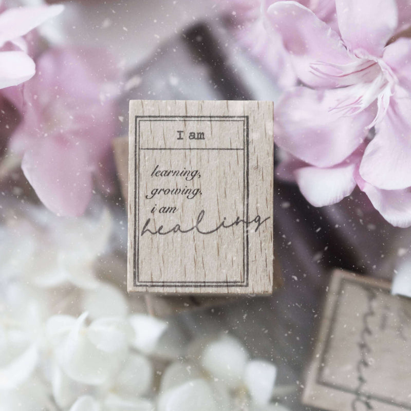 Black Milk Project Rubber Stamp - I am (Frame)