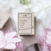 Black Milk Project Rubber Stamp - I am (Frame)
