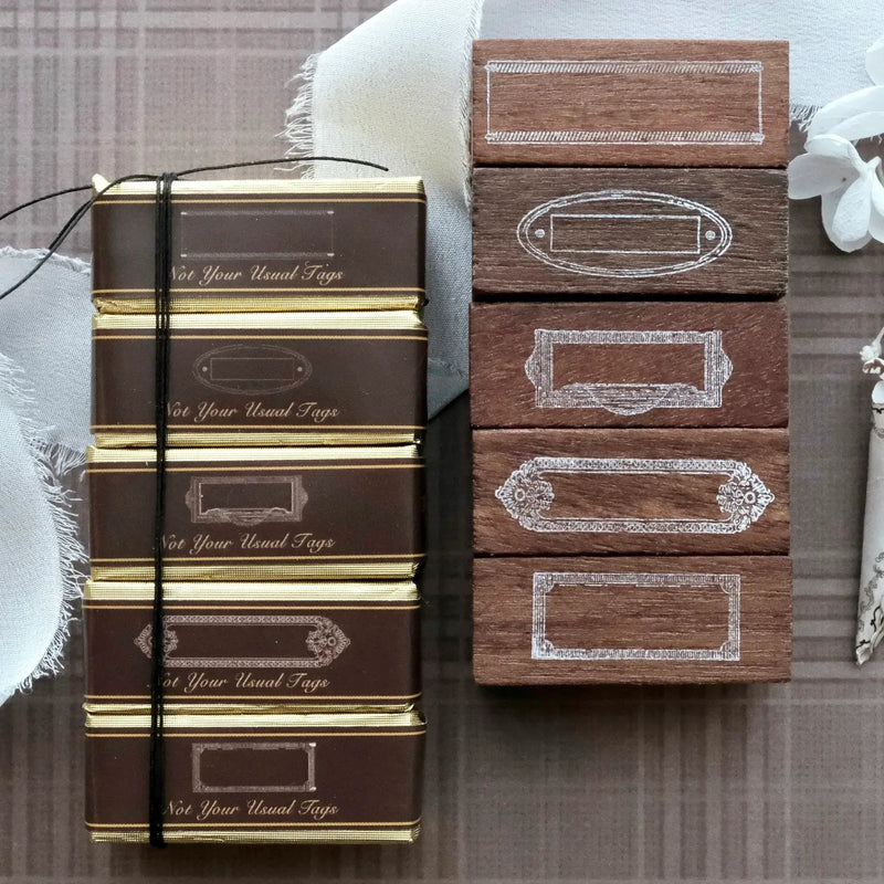 Not Your Usual Tags II Rubber Stamp