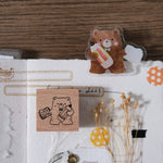 Beary Ordinary Days II Rubber Stamp