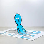 Rhodia x Jean Jullien 90th Anniversary Limited Edition Stapled Notepad // No.12