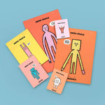Rhodia x Jean Jullien 90th Anniversary Limited Edition Stapled Notepad // No.19