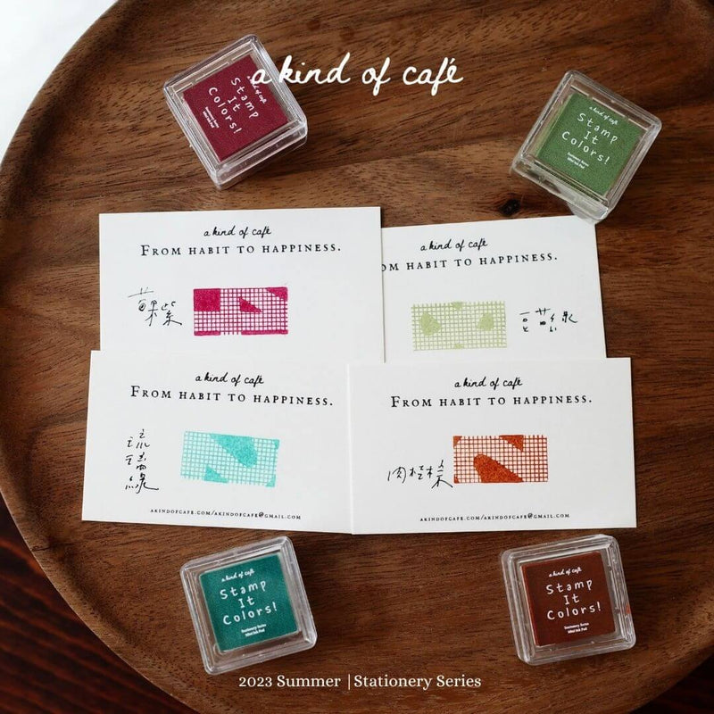 a kind of cafe Mini Ink Pad | Stamp It Colors {Brown}