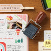 Shachihata x Furukawashiko Rotating Decoration Stamp - Watashi Biyori (My Perfect Day)