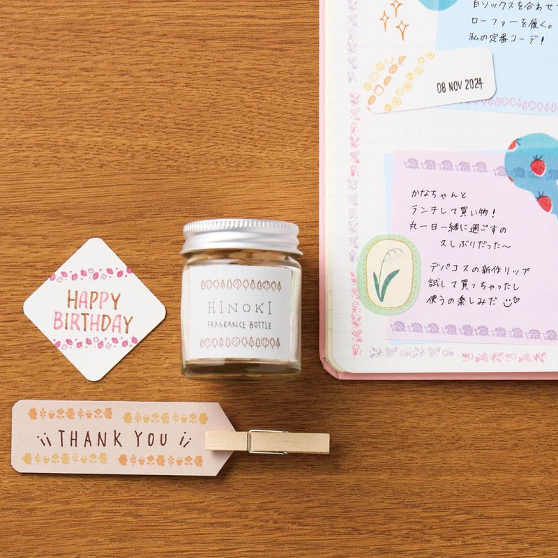 Shachihata x Furukawashiko Rotating Decoration Stamp - Watashi Biyori (My Perfect Day)