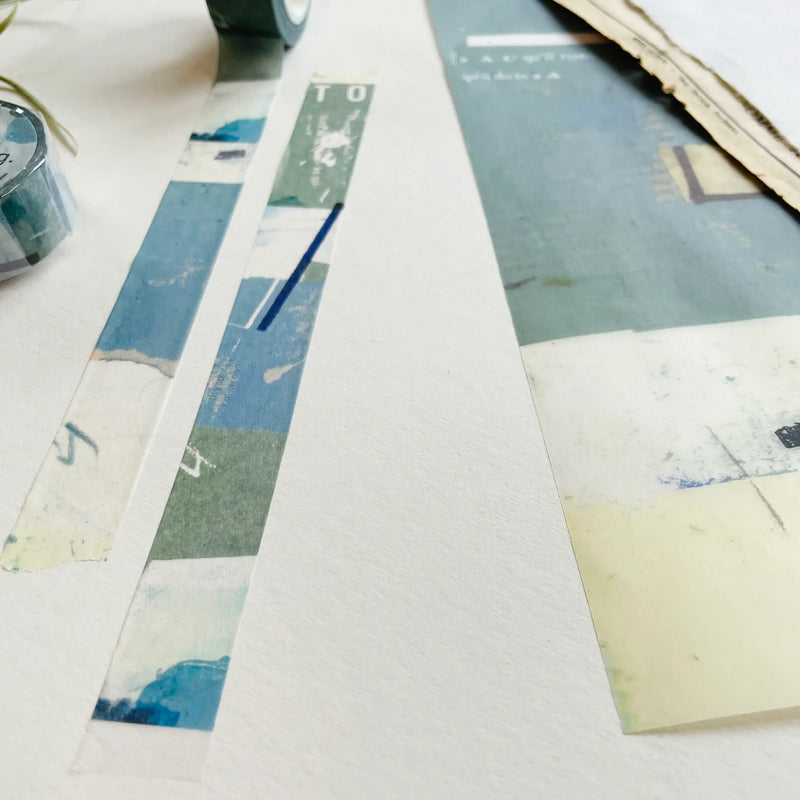 Yoko Inoue Five Elements Washi Tape - Water (18mm)