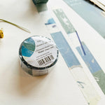 Yoko Inoue Five Elements Washi Tape - Water (18mm)