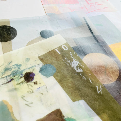 Yoko Inoue Five Elements Vellum Wrapping Paper Set
