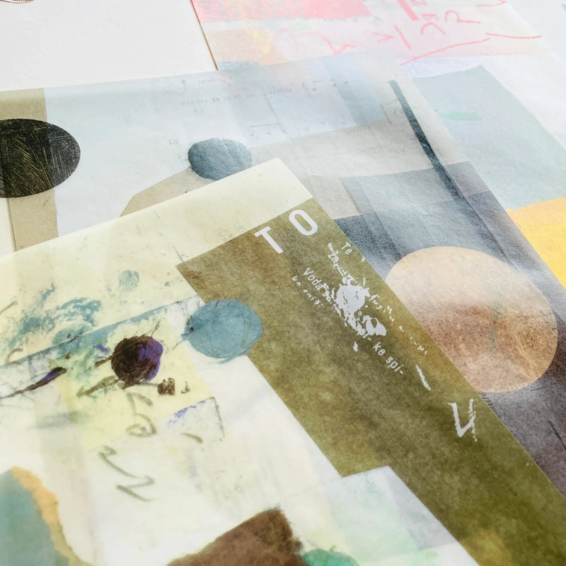 Yoko Inoue Five Elements Vellum Wrapping Paper Set