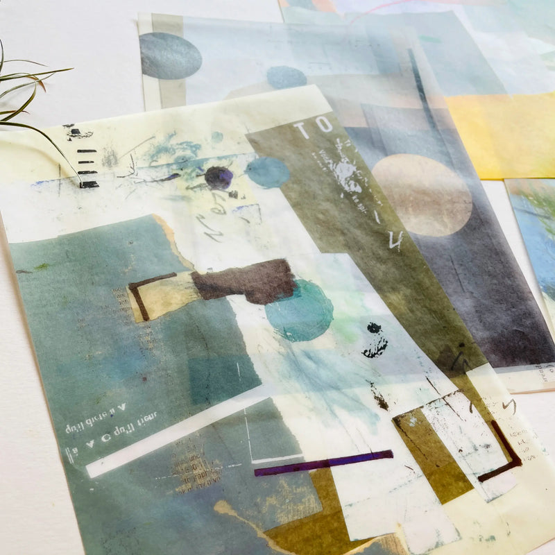 Yoko Inoue Five Elements Vellum Wrapping Paper Set