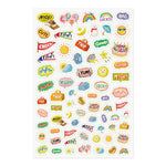 MD Yuru Log 1-Sheet Sticker - Feeling