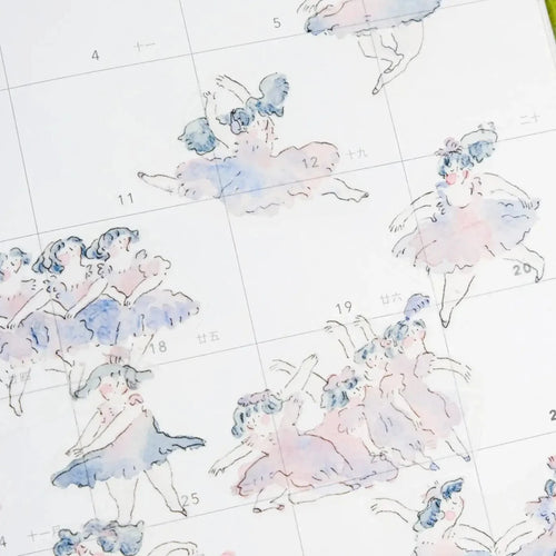 dodolulu Sticker Sheet: Some Ballerinas
