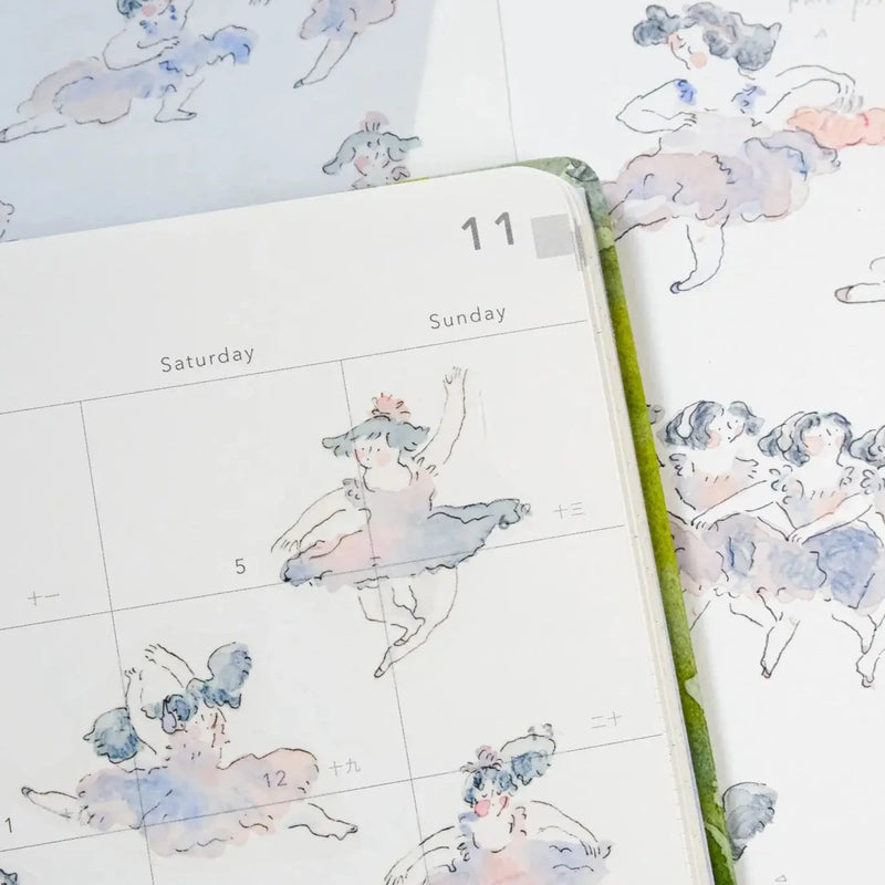 dodolulu Sticker Sheet: Some Ballerinas