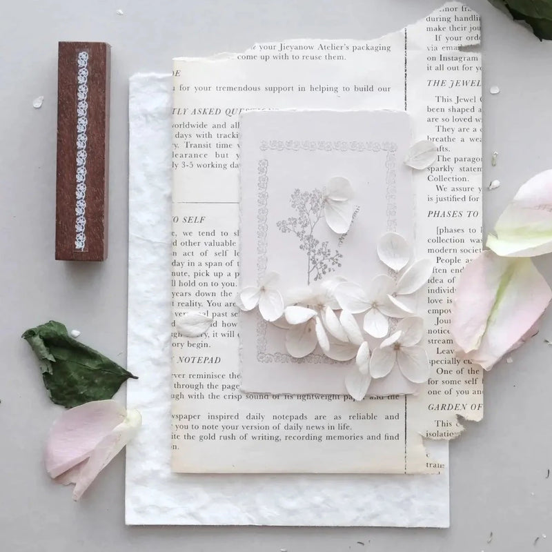 Blooming Soul Rubber Stamp