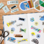 COFFRET CIRCLE Cosmetic Motif Film Sticker - Pink Float (COFC004)