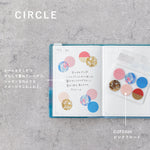 COFFRET CIRCLE Cosmetic Motif Film Sticker - Pink Float (COFC004)