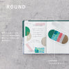 COFFRET ROUND Cosmetic Motif Film Sticker - Forest Green (COFR002)