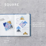 COFFRET SQUARE Cosmetic Motif Film Sticker - Pink Float (COFS004)