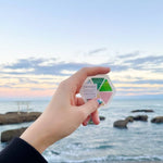 COFFRET TRIANGLE Cosmetic Motif Film Sticker - Horizon Blue (COFT001)