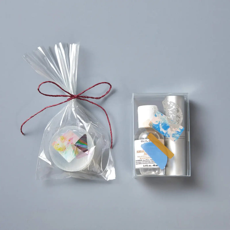 COFFRET TRIANGLE Cosmetic Motif Film Sticker - Horizon Blue (COFT001)