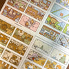 Hatsu Midori Sticker - Corner Series with Four Seasons