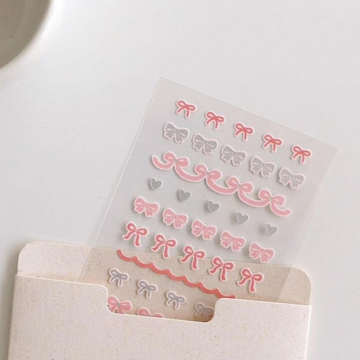 Suatelier Mini Sticker - Deco.13 (Ribbons)