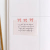 Suatelier Mini Sticker - Deco.13 (Ribbons)