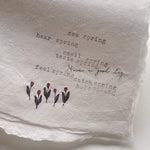 SOMe Phrase Rubber Stamp - blooming seasons