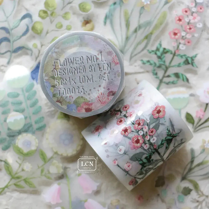 LCN PET Tape - Flower No.1