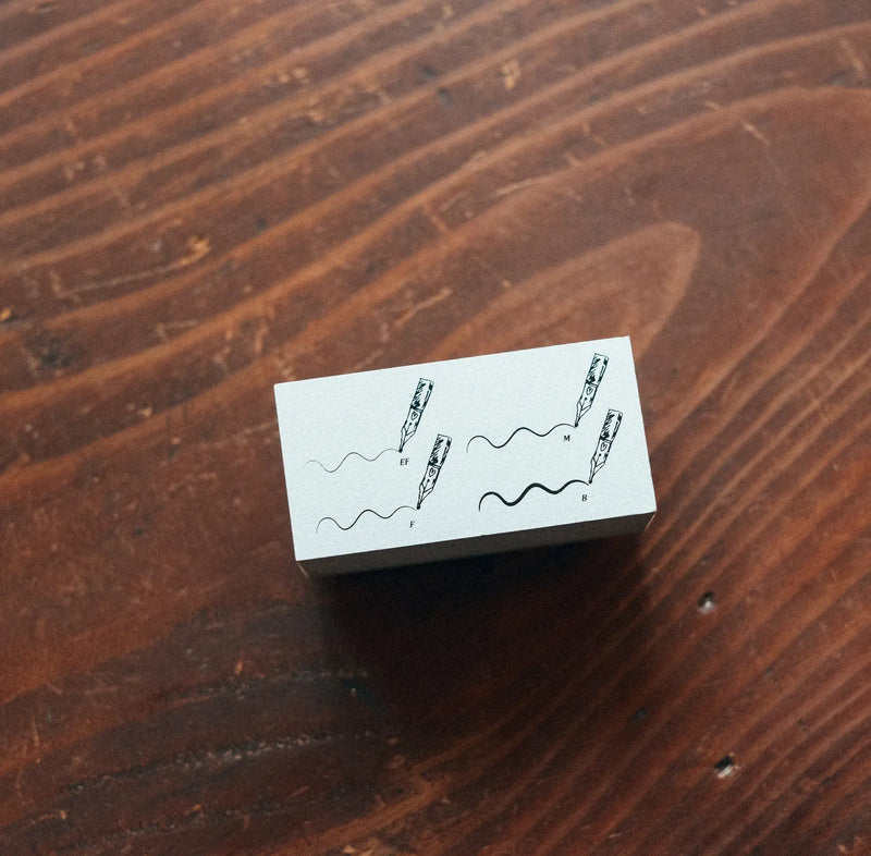 LDV Rubber Stamp: Fountain Pen