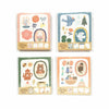 Furukawashiko Memo Pad - Glitter and Birds