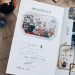 La Dolce Vita Journal Time Notebook: Tainan Embroidery Dress Girl