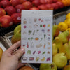 Market Hauls Textured Sticker